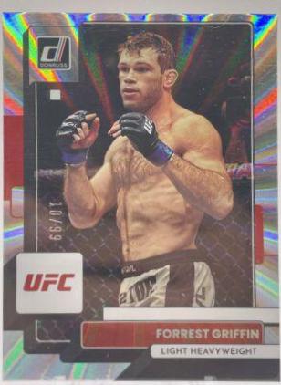 Forrest Griffin 2023 Panini Donruss UFC Base #103 Laser