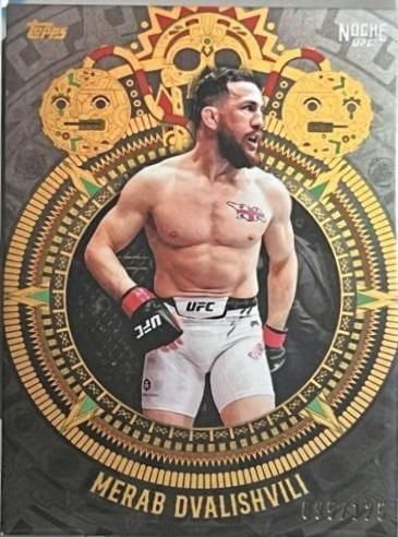 Merab Dvalishvili 2024 Topps Noche UFC Base #2 Silver