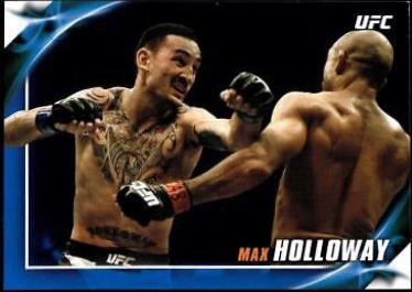 Max Holloway 2019 Topps UFC Knockout Base #31 Blue