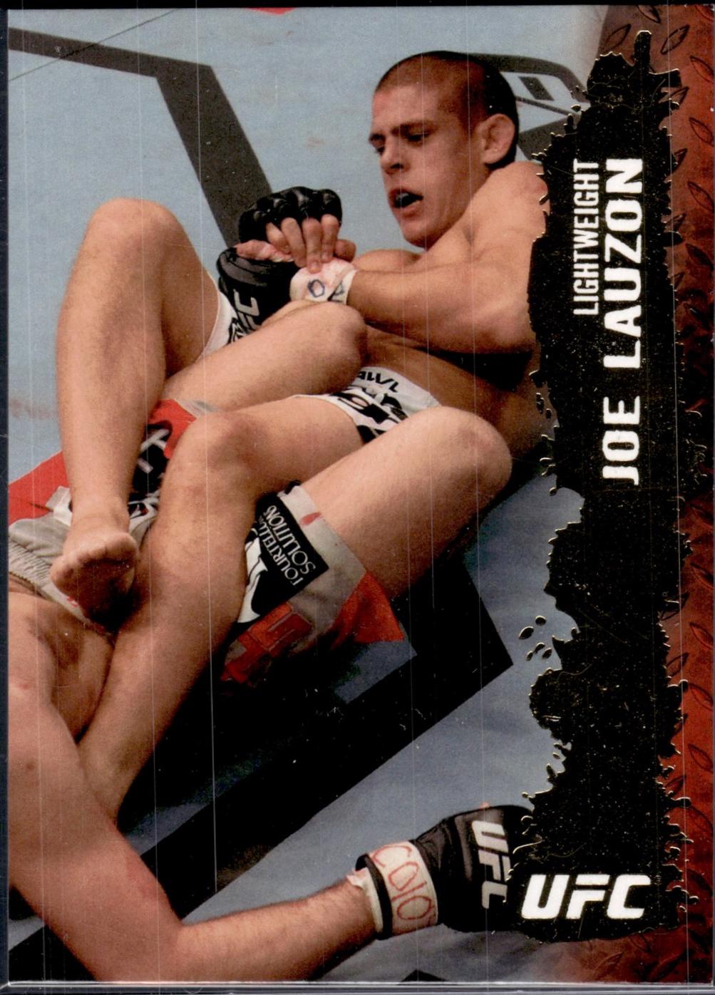Joe Lauzon 2009 Topps UFC Round 2 Base #25 Gold