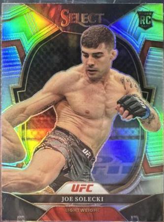 Joe Solecki 2023 Panini Select UFC Concourse #76 Silver