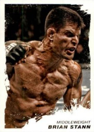 Brian Stann 2011 Topps UFC Moment of Truth Base #139 Ruby