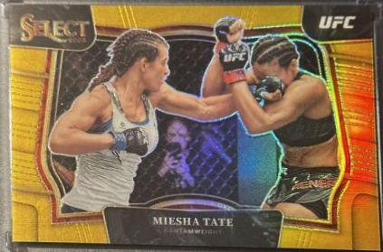 Miesha Tate 2023 Panini Select UFC Octagonside #253 Gold