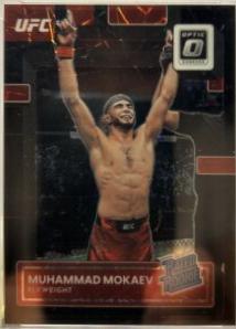 Muhammad Mokaev 2023 Panini Donruss Optic UFC Base #141 Black Velocity
