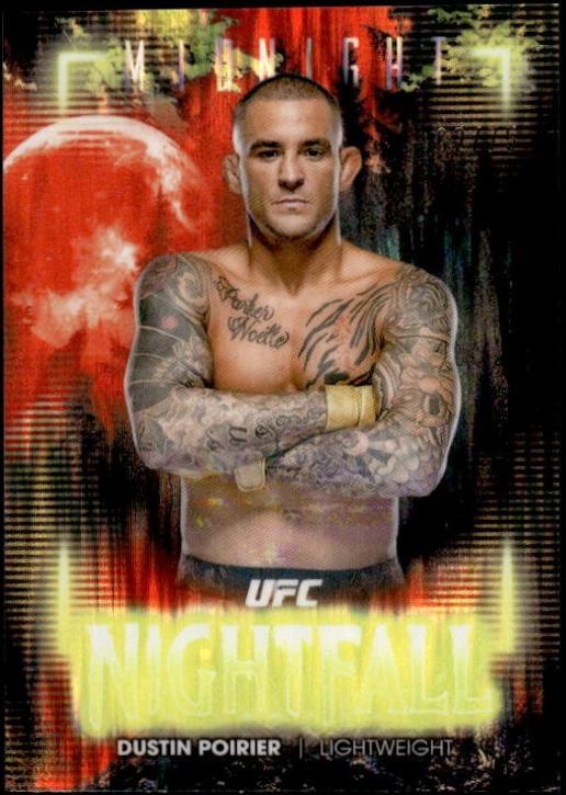 Dustin Poirier 2025 Topps Midnight UFC Nightfall #NF-19 Dusk