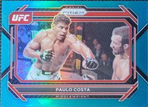 Paulo Costa 2023 Panini Prizm UFC Base #79 Teal
