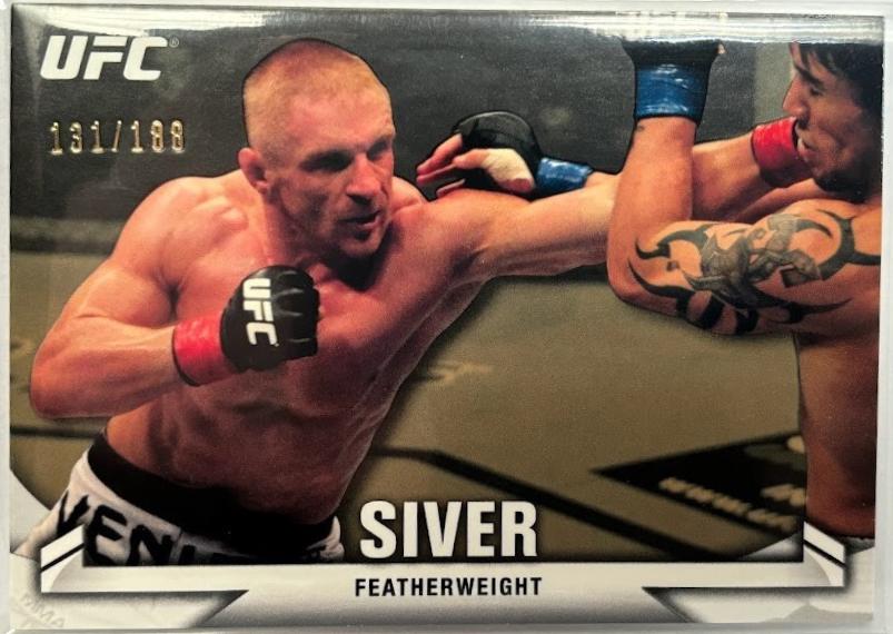 Dennis Siver 2013 Topps UFC Knockout Base #51 Gold