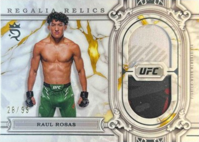 Raul Rosas 2024 Topps Royalty UFC Regalia Relics #RAR-74 Green