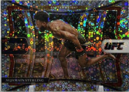 Aljamain Sterling 2021 Panini Select UFC Premier Level #151 Disco