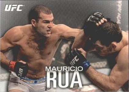 Mauricio Rua 2012 Topps UFC Knockout Base #14 Red