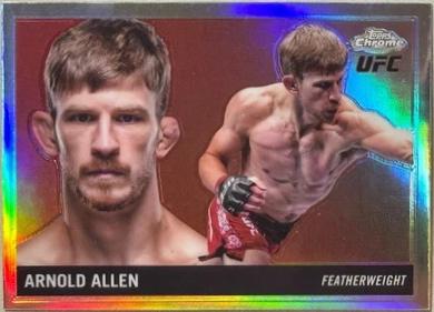 Arnold Allen 2025 Topps Chrome UFC 1955 Topps #SST-9 Refractor