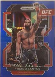 Thiago Santos 2022 Panini Prizm UFC Base #124 Blue