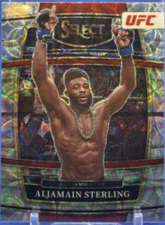 Aljamain Sterling 2022 Panini Select UFC Concourse #57 Scope