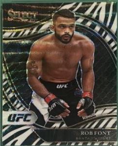 Rob Font 2021 Panini Select UFC Octagonside #292 Zebra