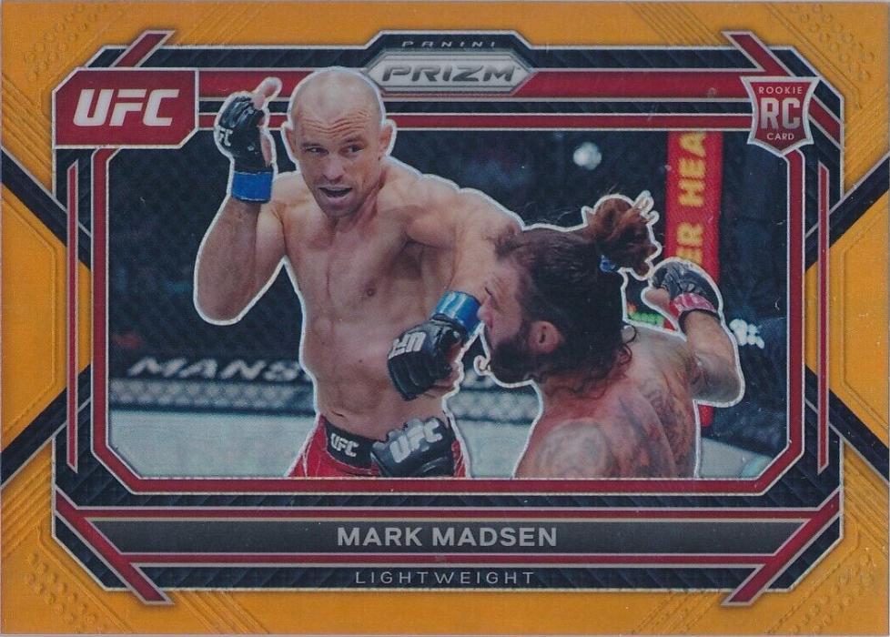 Mark Madsen 2023 Panini Prizm UFC Base #27 Orange