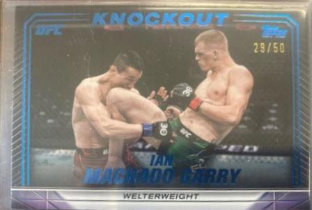 Ian Machado Garry 2024 Topps Knockout UFC Base #38 Blue