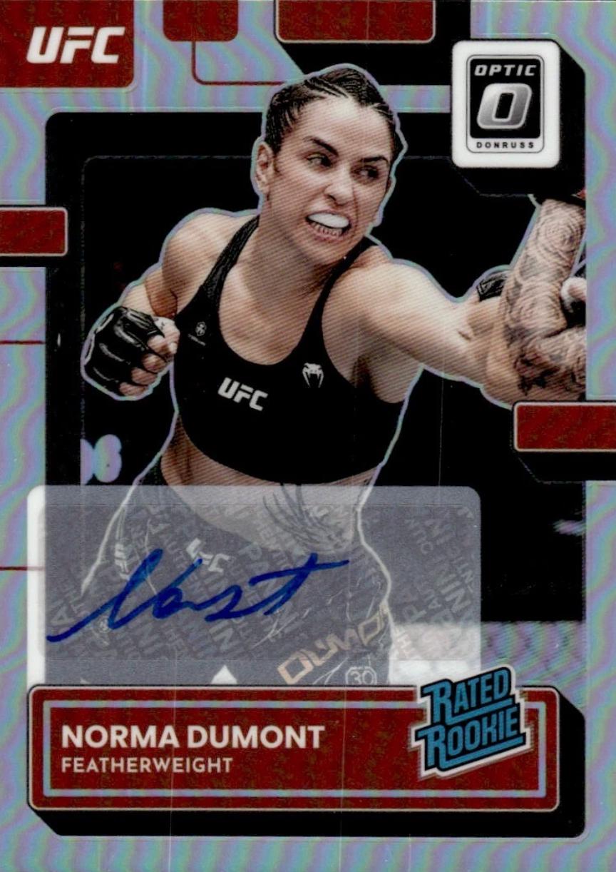 Norma Dumont 2023 Panini Donruss Optic UFC Base #133 Holo