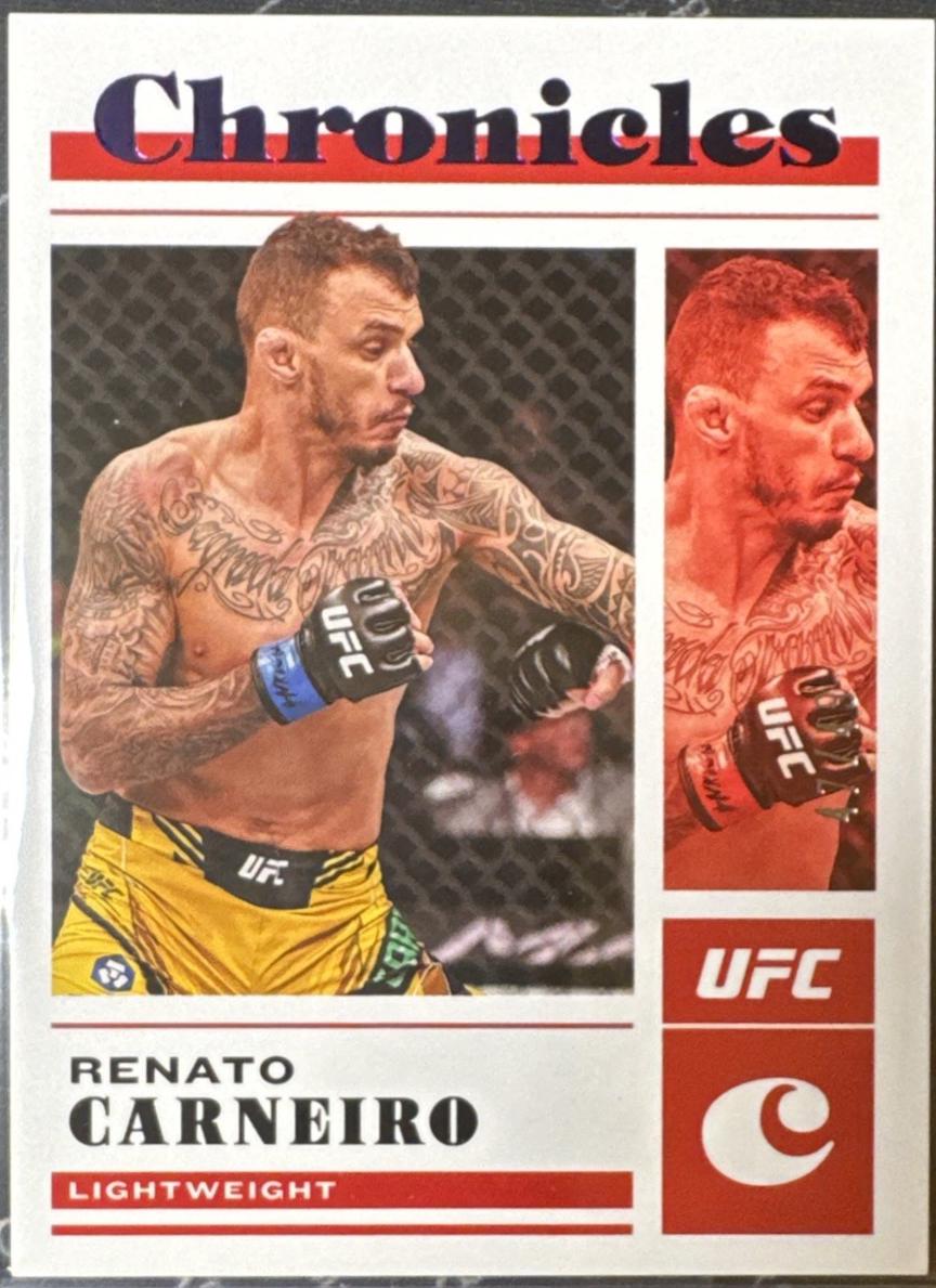 Renato Carneiro 2023 Panini Chronicles UFC Base Chronicles #69 Purple
