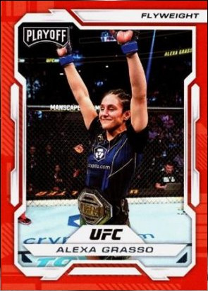 Alexa Grasso 2023 Panini Chronicles UFC Base Playoff #162 Platinum