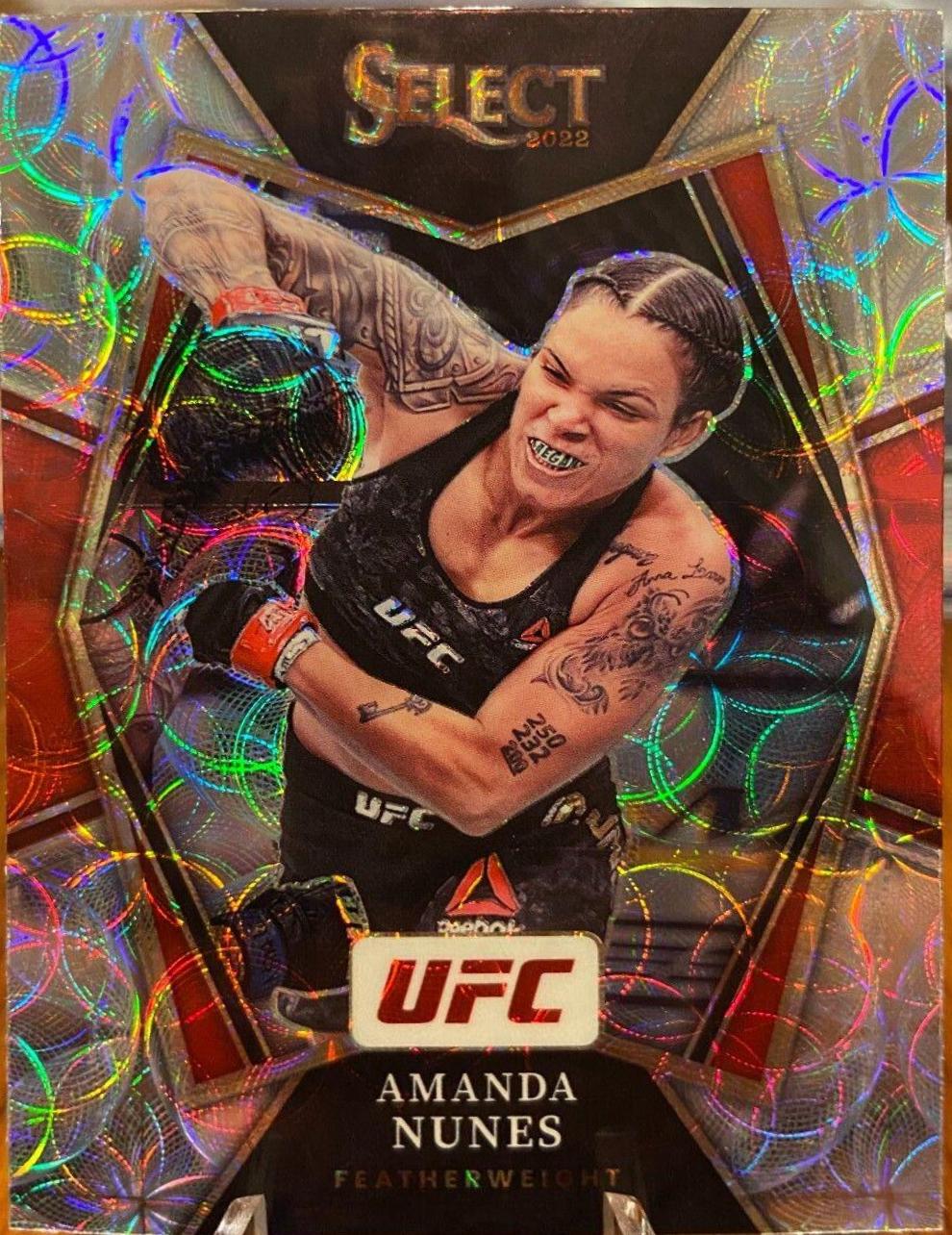 Amanda Nunes 2022 Panini Select UFC Premier Level #193 Scope