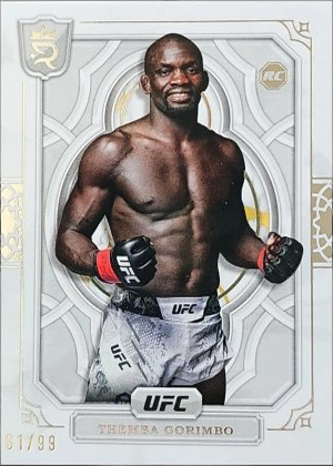 Themba Gorimbo 2024 Topps Royalty UFC Base #17 Platinum