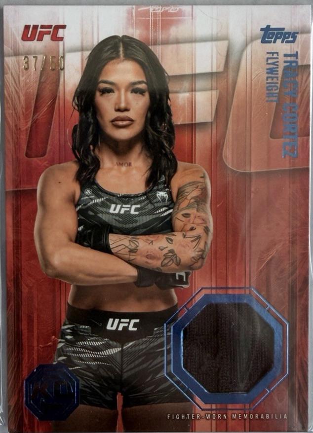 Tracy Cortez 2026 Topps Knockout UFC Knockout Relics #KOR-TC Blue