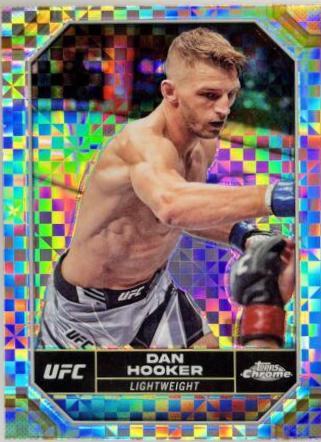 Dan Hooker 2024 Topps Chrome UFC Base #54 X-Fractor
