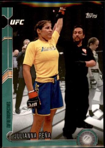 Julianna Peña 2015 Topps UFC Chronicles Base #221 Green