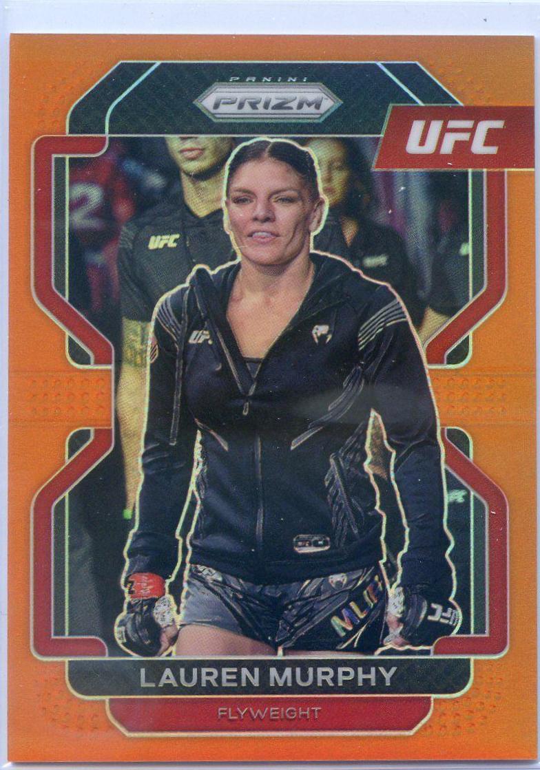 Lauren Murphy 2022 Panini Prizm UFC Base #126 Orange