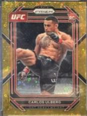 Carlos Ulberg 2023 Panini Prizm Under Card UFC Base #134 Gold