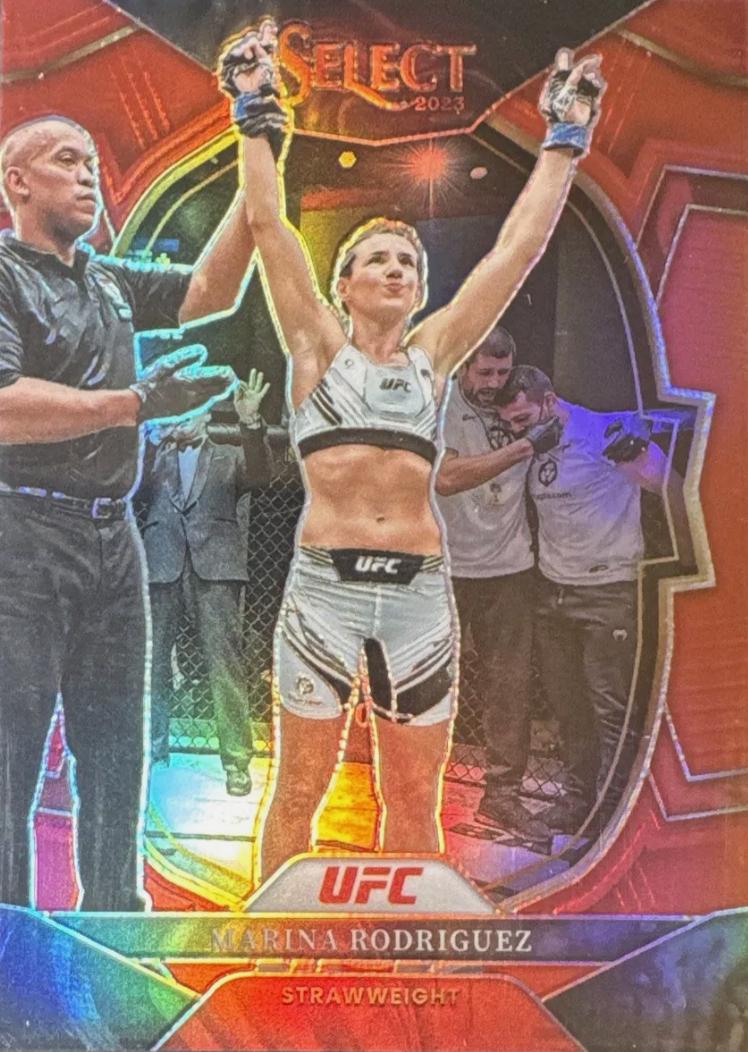 Marina Rodriguez 2023 Panini Select UFC Concourse #59 Red