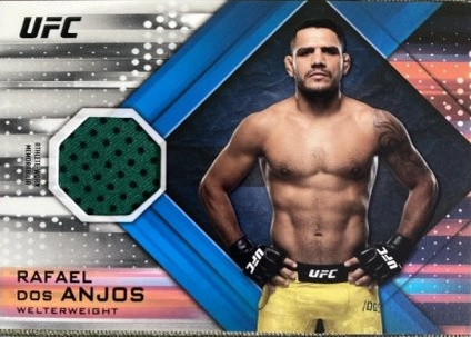 Rafael Dos Anjos 2019 Topps UFC Knockout Knockout Relics #KR-RD Red