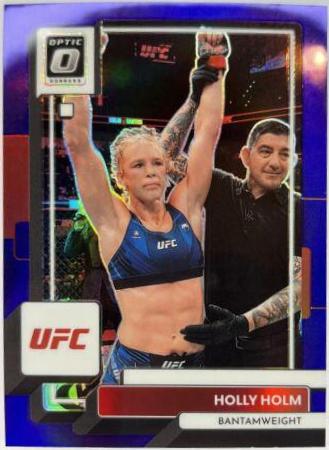 Holly Holm 2023 Panini Donruss Optic UFC Base #30 Purple