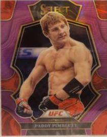 Paddy Pimblett 2023 Panini Select UFC Octagonside #225 Purple
