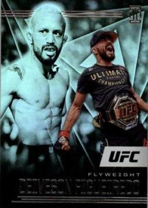 Deiveson Figueiredo 2021 Panini Chronicles UFC Base Illusions #165 Asia Gold