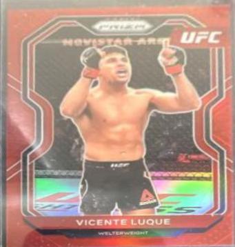 Vicente Luque 2021 Panini Prizm UFC Base #53 Red