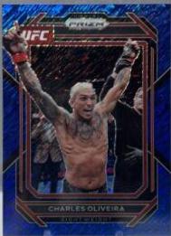 Charles Oliveira 2023 Panini Prizm UFC Base #183 Blue Shimmer