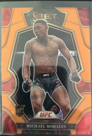Michael Morales 2023 Panini Select UFC Premier Level #157 Orange