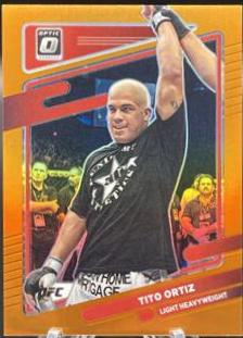 Tito Ortiz 2022 Panini Donruss Optic UFC Base #7 Orange