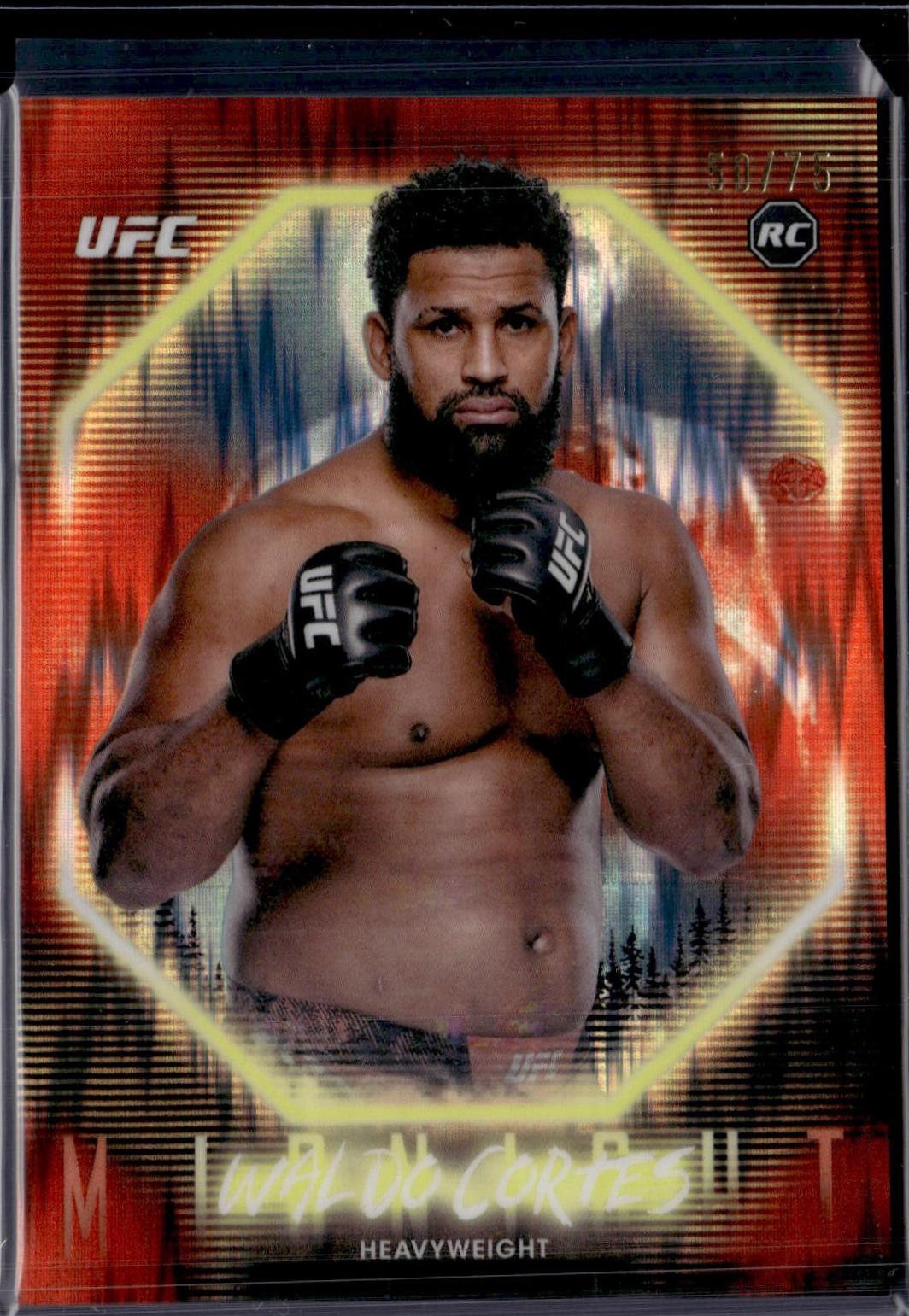 Waldo Cortes Acosta 2025 Topps Midnight UFC Base #93 Dusk