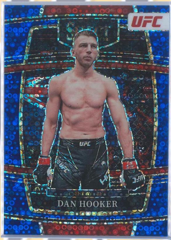 Dan Hooker 2022 Panini Select UFC Concourse #66 Blue Disco