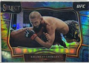 Khamzat Chimaev 2023 Panini Select UFC Octagonside #213 Tie Dye