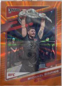 Michael Bisping 2022 Panini Donruss UFC Base #152 Orange