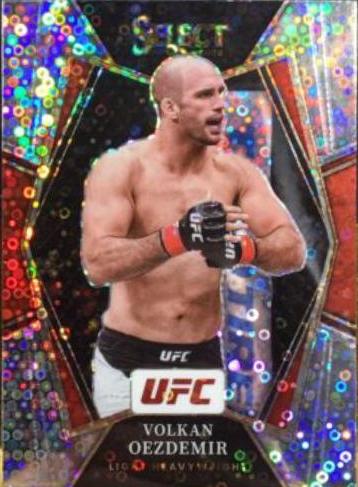 Volkan Oezdemir 2022 Panini Select UFC Premier Level #154 Disco