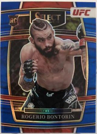 Rogerio Bontorin 2022 Panini Select UFC Concourse #63 Blue