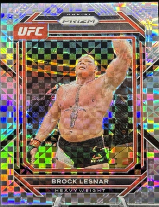 Brock Lesnar 2023 Panini Prizm UFC Base #143 Lucky Envelopes