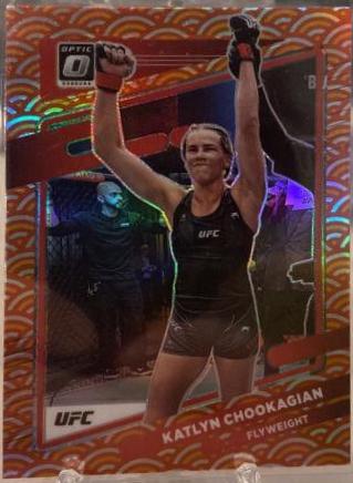 Katlyn Cerminara 2022 Panini Donruss Optic UFC Base #61 Photon