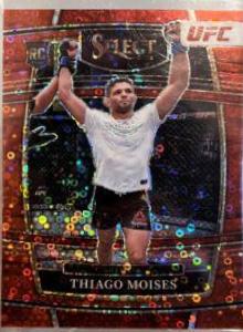 Thiago Moises 2022 Panini Select UFC Concourse #24 Red Disco