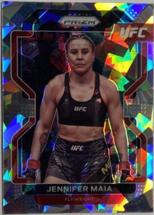 Jennifer Maia 2022 Panini Prizm UFC Base #165 Ice