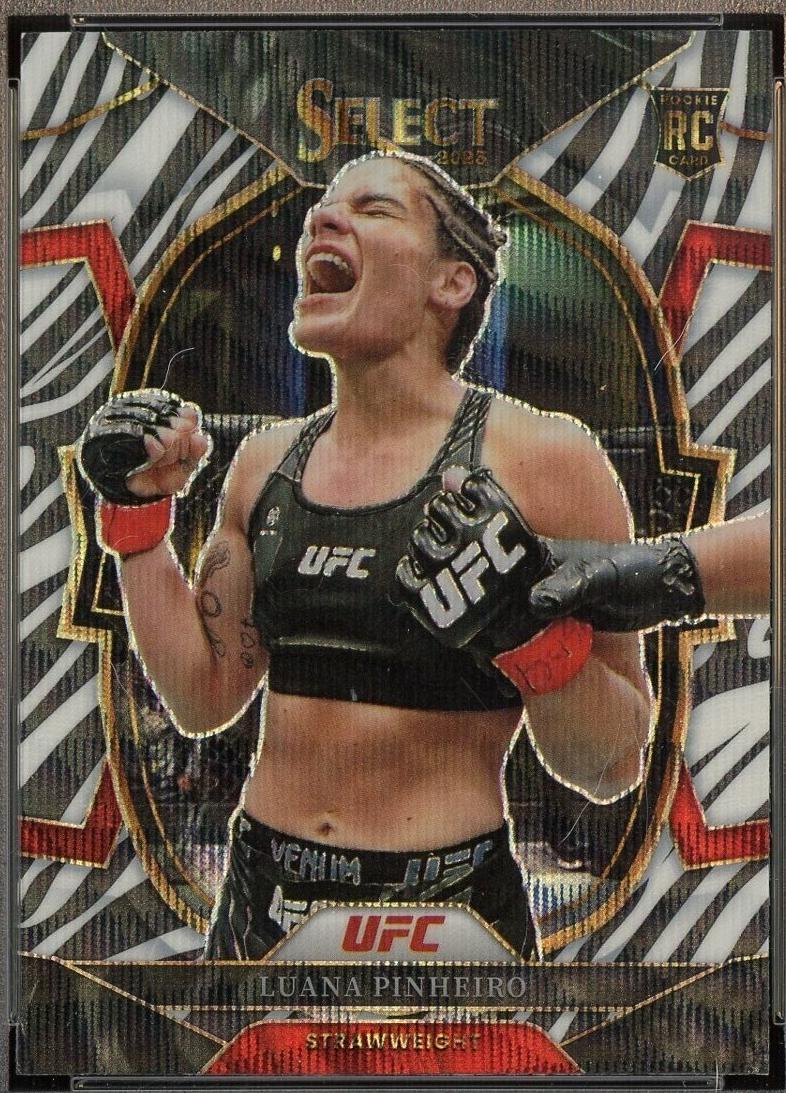 Luana Pinheiro 2023 Panini Select UFC Concourse #29 Zebra